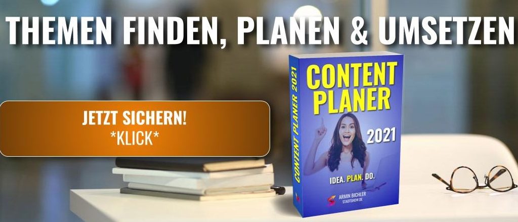 Content Marketing Strategie Planer 2021