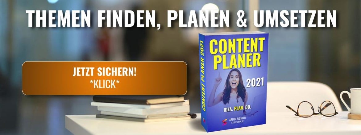 Content Marketing Strategie Planer 2021