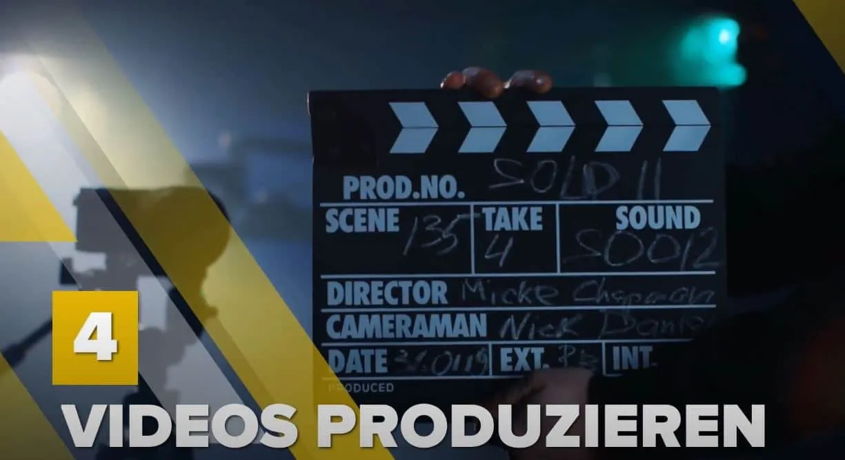 Videoproduktion für YouTube Kanal