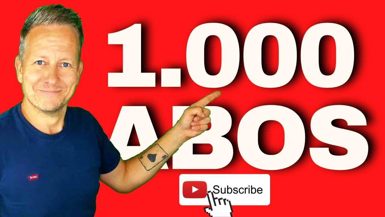 1000 YouTube-Abonnenten gewinnen