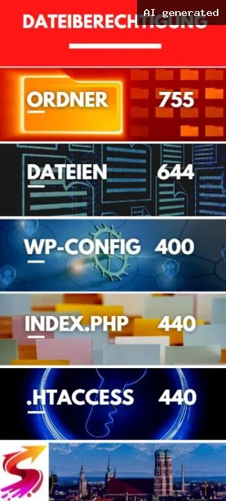 WordPress Dateiberechtigungen konfigurieren 1