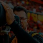 Sportfotograf Kamera beim Fußball