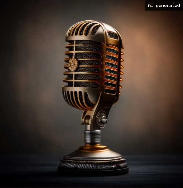 Voice-Over-Sprecher Mikrofon