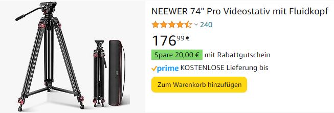 Neewer Videostativ