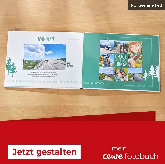 CEWE Fotobuch gestalten