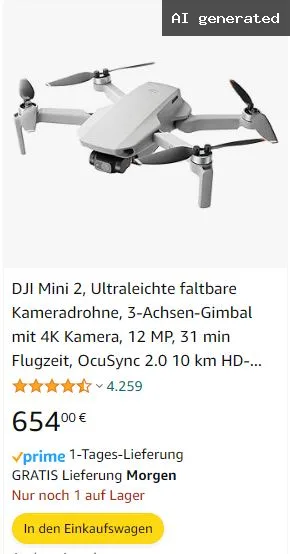 DJI Mini Drohne