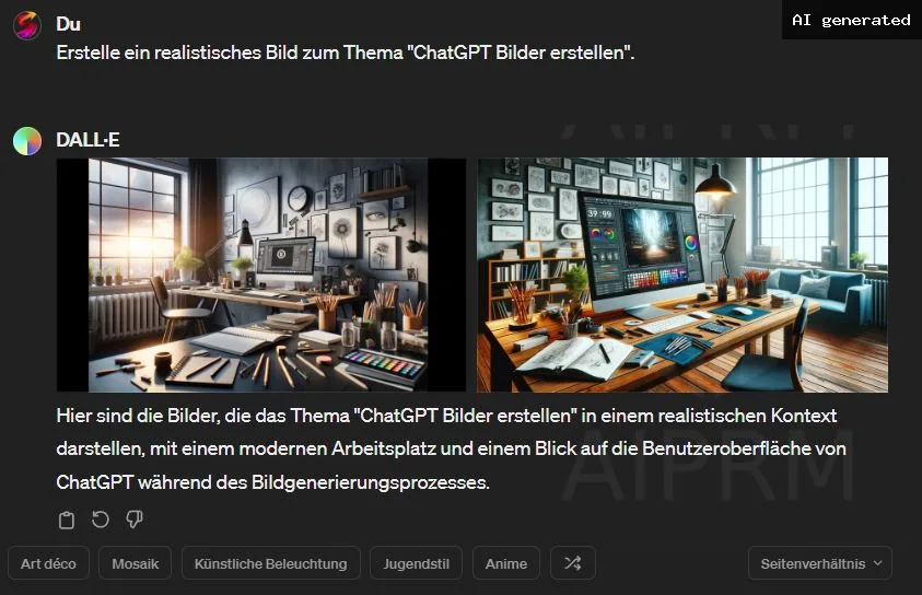 ChatGPT Bilder erstellen: Deine Anleitung für beeindruckende Grafiken 4