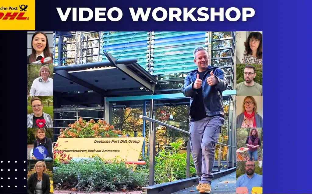 Stadtshow Video-Workshop "How2Video" bei der Deutschen Post DHL in München